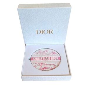 Christian Dior Pink Tiger Double-Sided Compact Mirror NIB Limited Edition Beauty